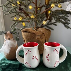 Candy Cane Mugs